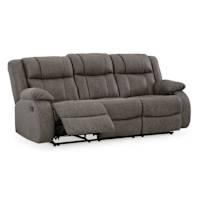 テアシュリページ First Base Reclining Sofa | Ashley Canada