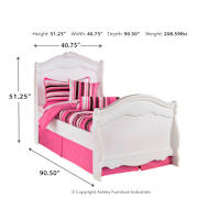 Exquisite twin bed online