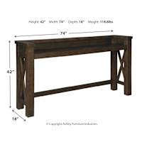 Hallishaw Bar Table Ashley Canada