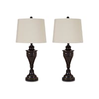 Darlita Table Lamp Pair - Bronze Finish 29.00 Darlita Table Lamp Pair - Bronze Finish 29.00