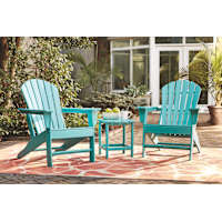 Outdoor Sundown Treasure Adirondack chair Turquoise Outdoor Sundown Treasure Adirondack chair Ashley Canada