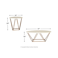 Elcott 3 Pack Tables - Two-tone Elcott 3 Pack Tables - Two-tone
