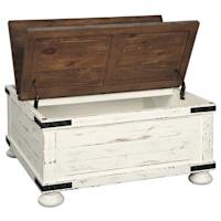 Turnbridge Wells Coffee Table - White/Brown Turnbridge Wells Coffee Table - White/Brown