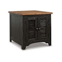 Kendell End Table - Black/Brown Kendell End Table - Black/Brown