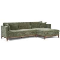 MUSE de Deuxieme Classe SURT × BIG JOHN Tenth+Maple Astrid 2 Piece Sectional - Olive - Right Facing