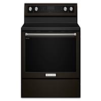 KitchenAid True Convection Range (YKFEG500EBS) - Black Stainless KitchenAid True Convection Range (YKFEG500EBS) - Black Stainless
