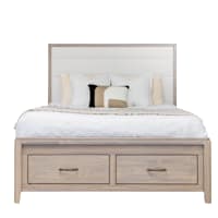 Ellesmere 6 Piece Storage Bedroom - Champagne/White Ellesmere 6 Piece Storage Bedroom - Champagne/White