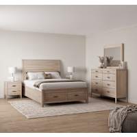 Ellesmere 6 Piece Full Sleigh Bedroom - Champagne Ellesmere 6 Piece Full Sleigh Bedroom - Champagne