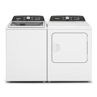Whirlpool Top Load Pair (WTW5057LW-YWED5050LW) - White Whirlpool Top Load Pair (WTW5057LW-YWED5050LW) - White