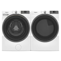 Whirlpool Front Load Pair (WFW5720RW-YWED5720RW) - White Whirlpool Front Load Pair (WFW5720RW-YWED5720RW) - White