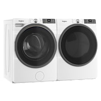 Whirlpool Front Load Pair (WFW5720RW-YWED5720RW) - White Whirlpool Front Load Pair (WFW5720RW-YWED5720RW) - White