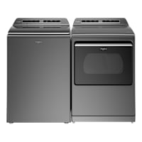 Whirlpool Top Load Pair (WHL1486899K) - Chrome Whirlpool Top Load Pair (WHL1486899K) - Chrome
