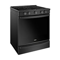 Whirlpool Front Control Range (YWEE750H0HB) - Black Whirlpool Front Control Range (YWEE750H0HB) - Black
