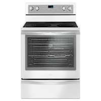 Whirlpool True Convection Range (YWFE745H0FH) - White Ice Whirlpool True Convection Range (YWFE745H0FH) - White Ice