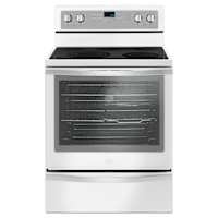 Whirlpool True Convection Range (YWFE745H0FH) - White Ice Whirlpool True Convection Range (YWFE745H0FH) - White Ice