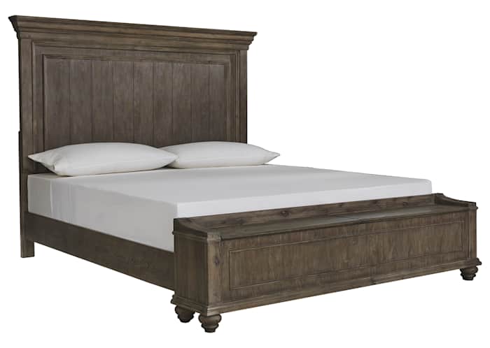 Johnelle Exclusive 3 Piece Panel Headboard With Storage Footboard Ashley Homestore Canada