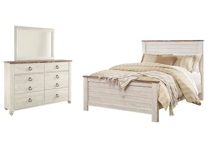 Willowton 5 Piece Panel Bedroom Ashley Homestore Canada