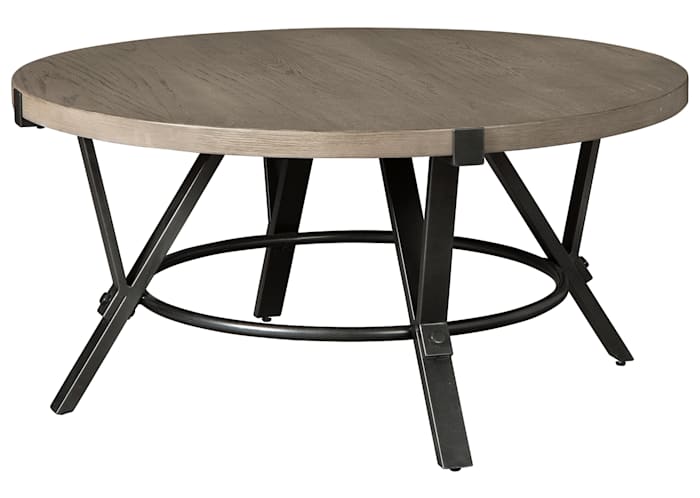 Zontini Round Cocktail Table Ashley Homestore Canada