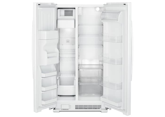 Amana Side X Side Fridge Asi2175grw White Dufresne Furniture Appliances