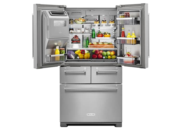 Kitchenaid 5 Door Fridge Krmf706ess Stainless Dufresne Furniture Appliances