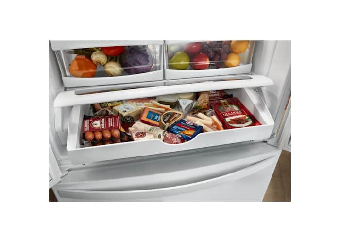 Whirlpool French Door Fridge Wrf532snhz Stainless Steel Dufresne Furniture Appliances