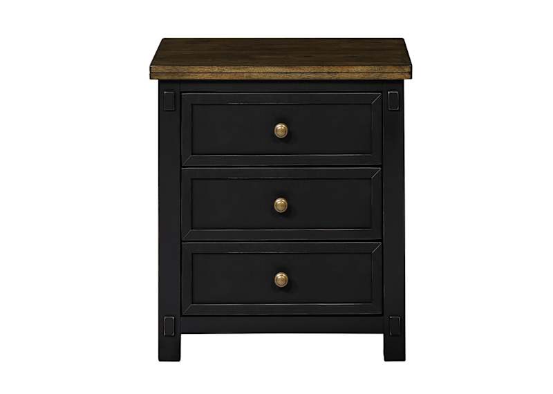 Stormy Ridge Nightstand - Chicory/Slate Black Stormy Ridge Nightstand - Chicory/Slate Black