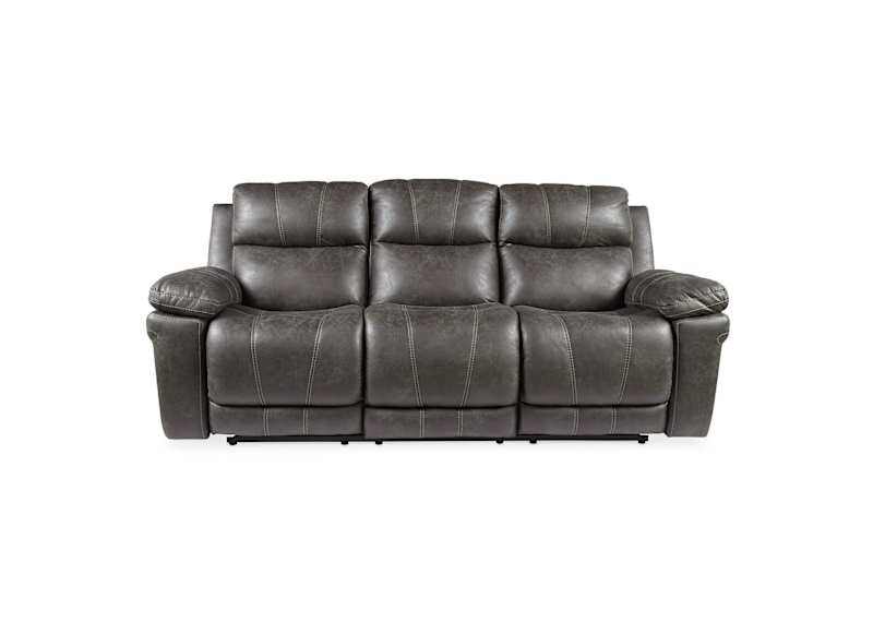 Erlangen midnight power reclining sofa with adjustable headrest hotsell