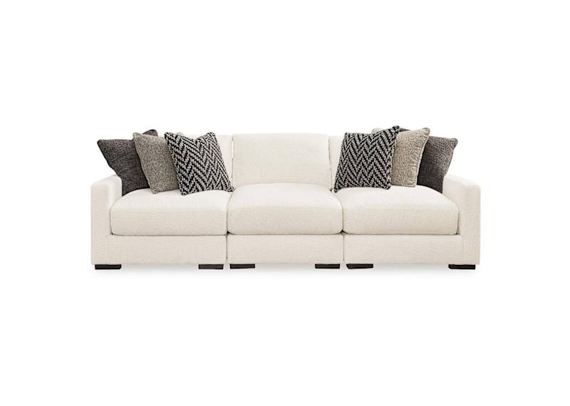 ELLY パネル Elissa Court-Exclusive 3 Piece Modular Sectional - Vanilla