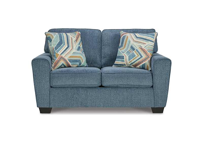 Baby blue loveseat online