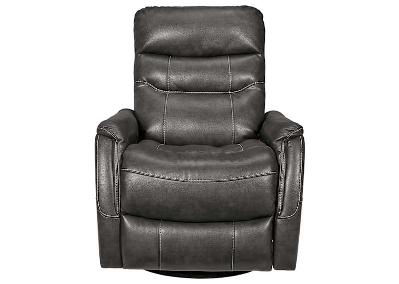 Riptyme Swivel Glider Recliner Quarry Dufresne Furniture and Appliances