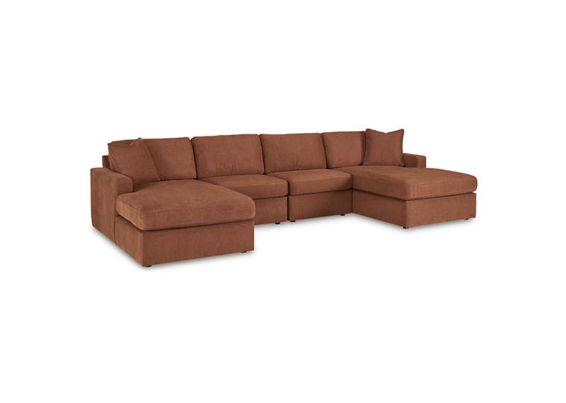 Modmax 4 Piece Modular Sectional with Chaise Modmax 4 Piece Modular Sectional with Chaise