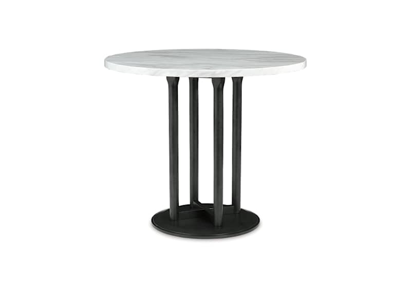 Centiar Counter Height Table - White/Black - (D372-23) Centiar Counter Height Table - White/Black - (D372-23)