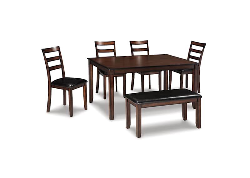 Coviar Dining Set Brown Piece – Coviar Dining Set Ashley