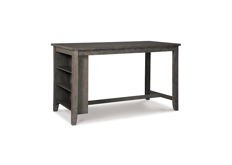 Caitbrook Counter Height Table - Dark Gray - (D388-13) Caitbrook Counter Height Table - Dark Gray - (D388-13)