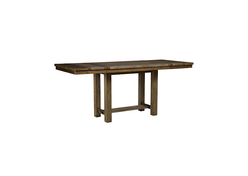 Moriville Counter Height Extension Table - Beige - (D631-32) Moriville Counter Height Extension Table - Beige - (D631-32)
