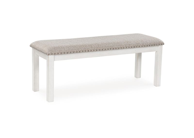 Robbinsdale Dining Bench - Antique White - (D642-00) Robbinsdale Dining Bench - Antique White - (D642-00)