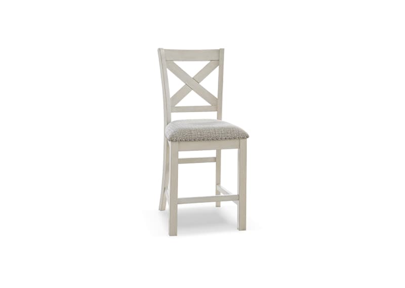 Bon Appetit Counter Height Stool - Dove White - (SNF07451XT50M24) Bon Appetit Counter Height Stool - Dove White - (SNF07451XT50M24)