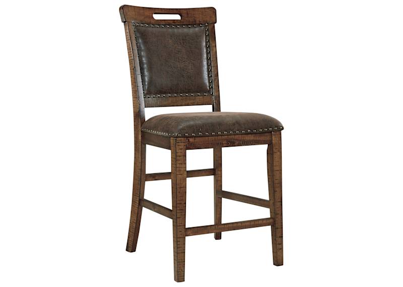 Royard Exclusive Upholstered Barstool Ashley Canada