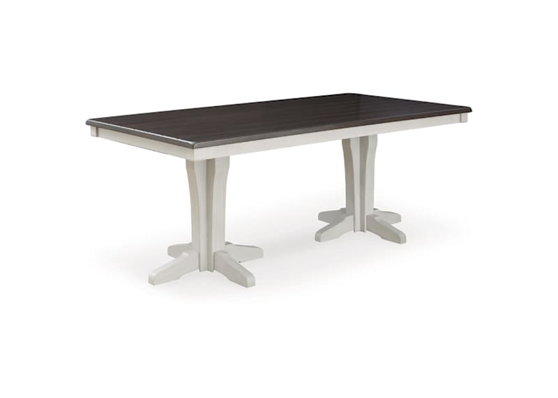 Darborn Dining Table - Gray/Brown - (D796D3) Darborn Dining Table - Gray/Brown - (D796D3)