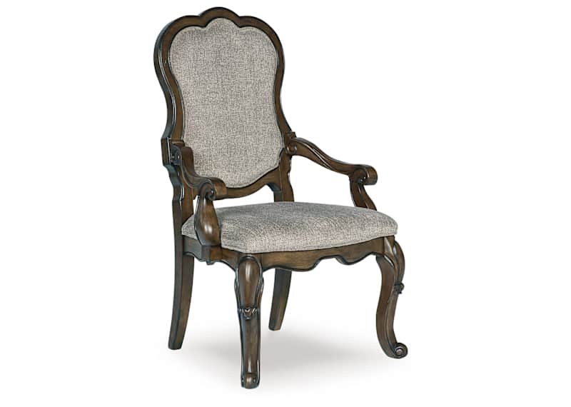 Maylee Arm Chair - Dark Brown - (D947-01A) Maylee Arm Chair - Dark Brown - (D947-01A)