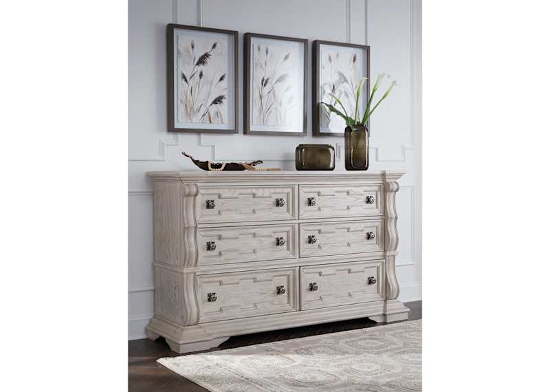 Bruchandi Dresser - Antique White | McKarrs Furniture