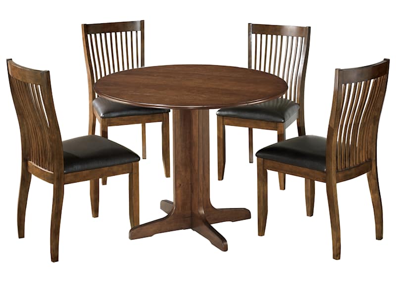 Stuman Dining Room Medium Brown 5 Piece Stuman Dining Room Ashley Canada