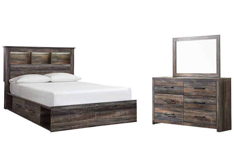 Drystan 5 Piece Queen Storage Bedroom - Multi Drystan 5 Piece Queen Storage Bedroom - Multi