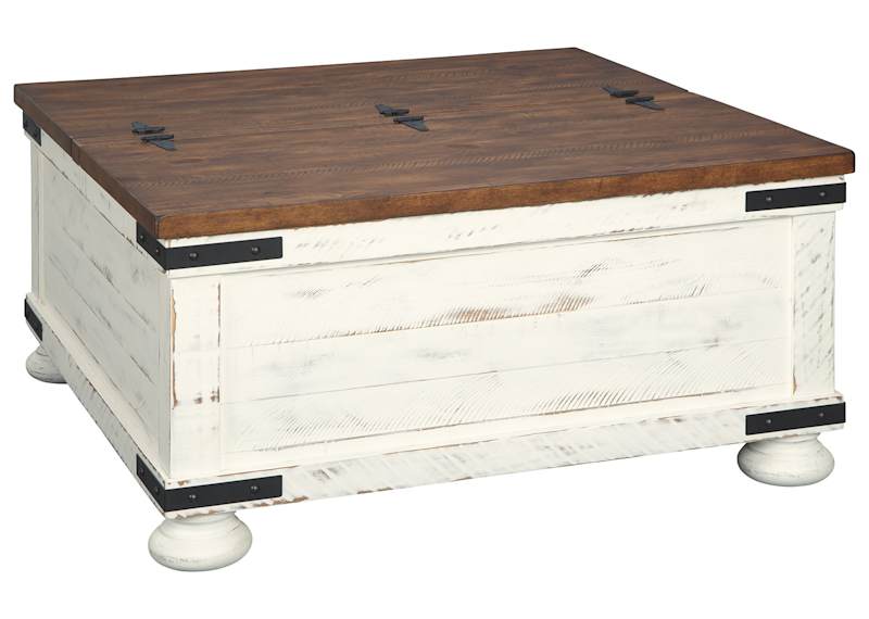 Turnbridge Wells Coffee Table - White/Brown Turnbridge Wells Coffee Table - White/Brown