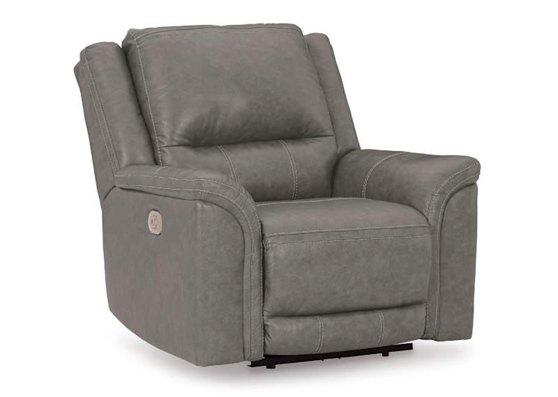 Ashley lin　グレー Trasimeno Power Recliner | Ashley Canada