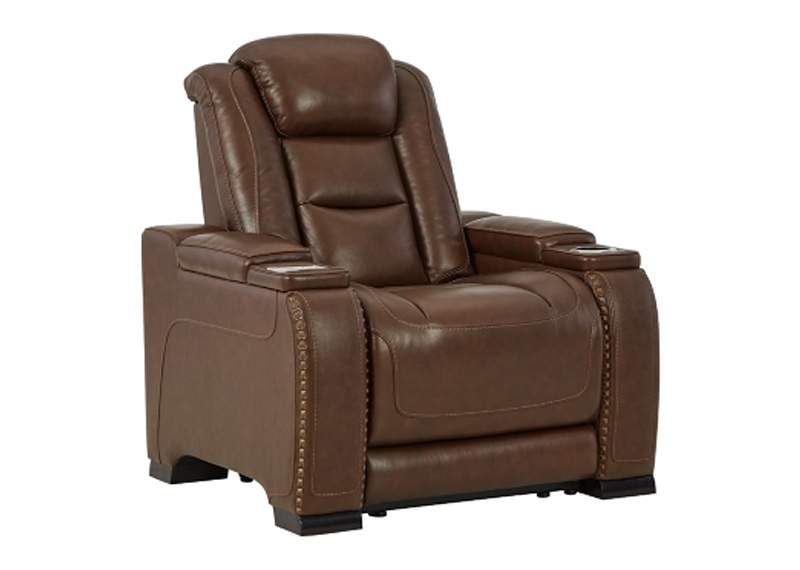 The Man-Den Power Recliner with Adjustable Headrest Ashley Canada