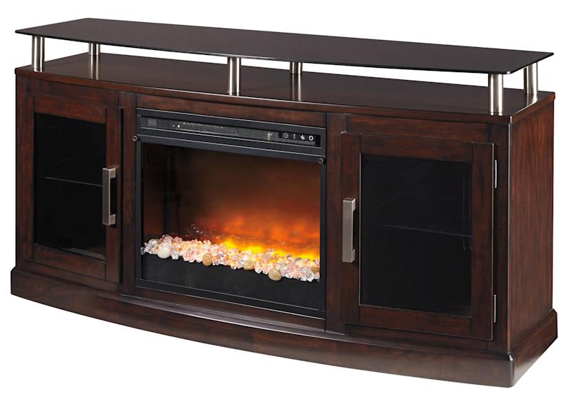 Chanceen TV Stand with Fireplace | Ashley Canada