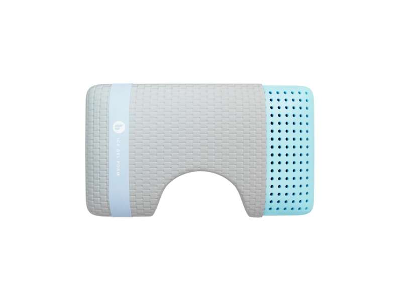 Blu sleep ice gel pillow top
