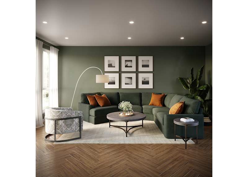 Sullivan 4 Piece Sectional with Cuddler Sullivan 4 Piece Sectional with Cuddler