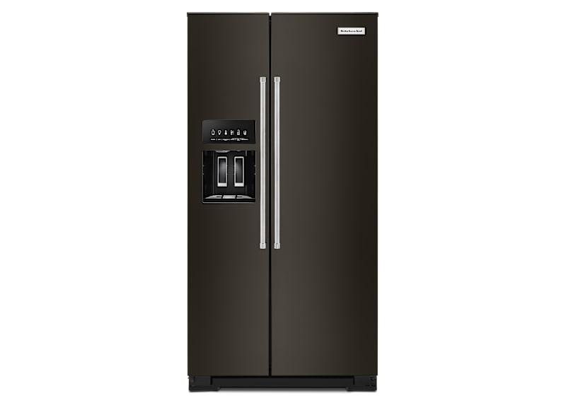 KitchenAid Side x Side Fridge (KRSC703HBS) - Black Stainless KitchenAid Side x Side Fridge (KRSC703HBS) - Black Stainless